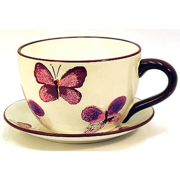 MONDEX-DONICZKA Z/P FILIŻANKA BS1242CM MOTYLE