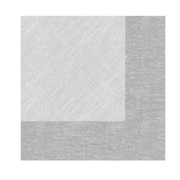 PAW-SERWETKI AIRLAID 40*40 BAMBERG SZARY /50/