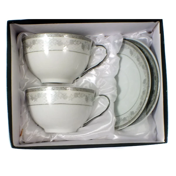 SAL-KPL. FILIŻANEK+SPODKI 2+2 *MAGDALENA GA1358S* 300ML