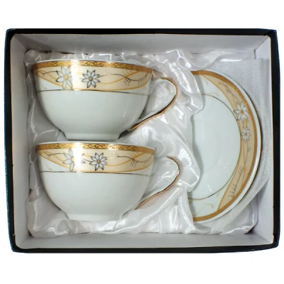 SAL-KPL. FILIŻANEK+SPODKI 2+2 *MAGDALENA GA311* 300ML