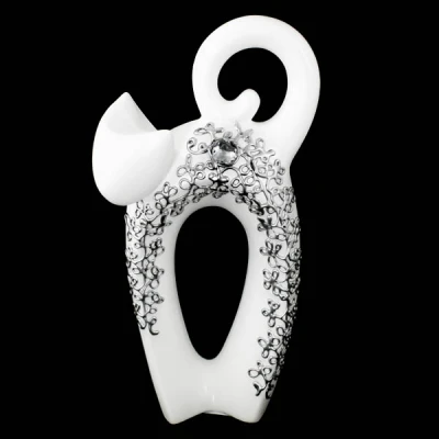 CER-KOT PAŁĄK DUŻY *DECOR SREBRO* C-575DS