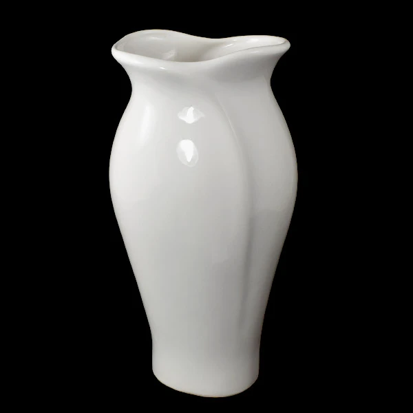 CER-WAZON TULIPAN WYSOKI *SZKLIWO BIAŁE* C-515SZB