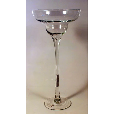 KLAUDIA-ŚWIECZNIK SZKLANY KIELICH *W308*