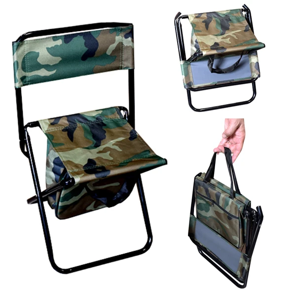 KRZESEŁKO TURYSTYCZNE SKŁADANE MULTI - MORO