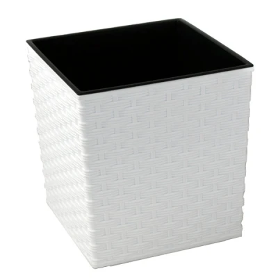 LAM-DONICZKA *JUKA RATTAN* 250X250 BIAŁY