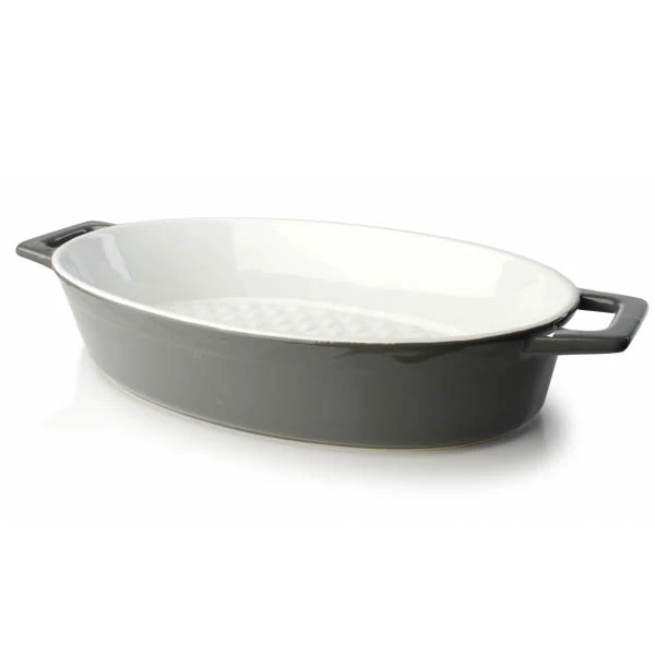 MON-NACZYNIE OWALNE Z USZAMI CERAMIKA 5174