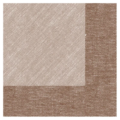 PAW-AIRLAID SERWETKI 40*40 BAMBERG BRĄZ /50/