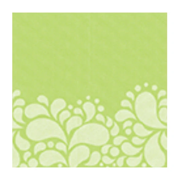 PAW-AIRLAID SERWETKI 40*40 LISBON ZIELEŃ /50/