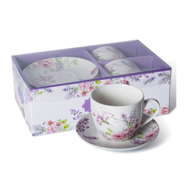 TOM-KPL. FILIŻANEK+SPODEK 2+2 250ML CR2-66