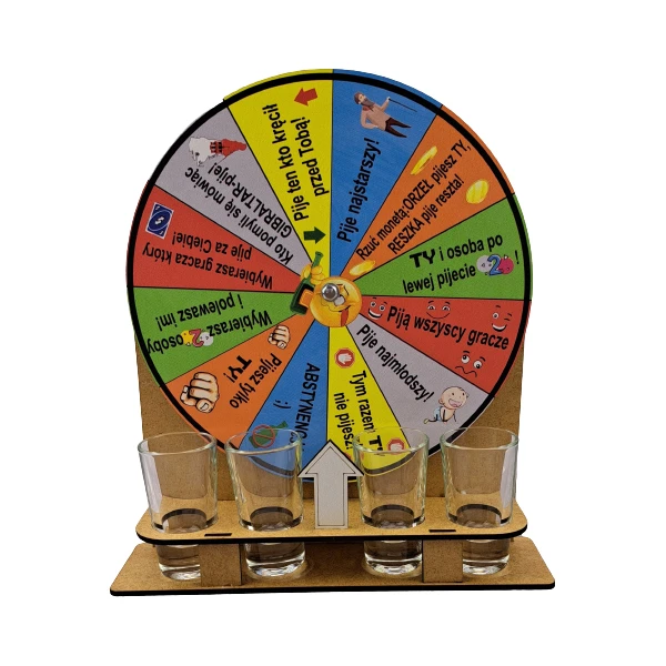 AN-KPL. STOJAK Z KIELISZKAMI *KOŁO FORTUNY* 799