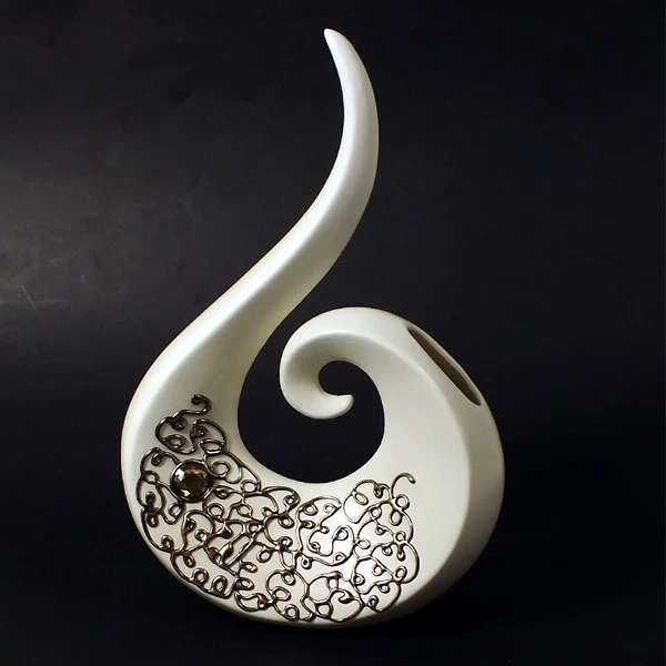 CER-STROIK WIOLONCZELA ŚREDNIA *DECOR ZŁOTY*C-232DZ