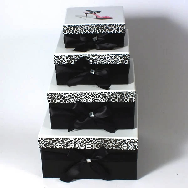 GARDEN-KPL. 4 PUDEŁEK KWADRATOWYCH *H5147J-C033*