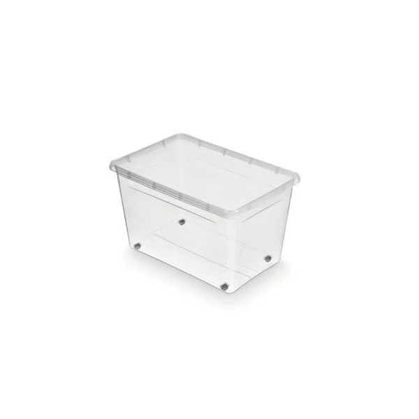 POJEMNIK *SIMPLE BOX* NA KÓŁKACH BEZ KLIPSA 60L Z/P 1731