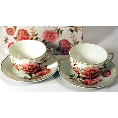 4WD-KPL. KAWA 2+2+ŁYŻECZKI *PEONIE* PEON006