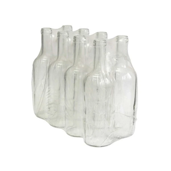 8 SZT. BUTELEK DO WINA 0,75L BIAŁA 631461