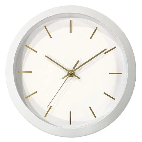 AS-ZEGAR ŚCIENNY 25CM BIAŁY