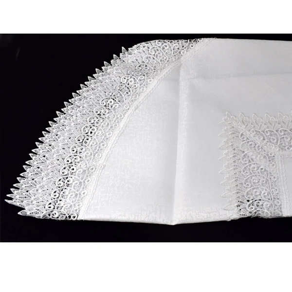 MESA-OBRUS GIPIURA *KOŁO 120* BIAŁY 288