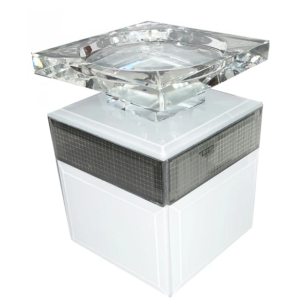 TOM-ŚWIECZNIK  LUSTRZANY 9X9X12,5CM SL15