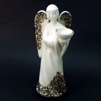 CER-ANIOŁ ANNA *DEKOR ZŁOTO* C-061DZ