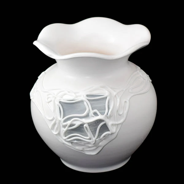 CER-WAZON GRUBY KWIAT *WITRAŻ-BIAŁY* C-057W