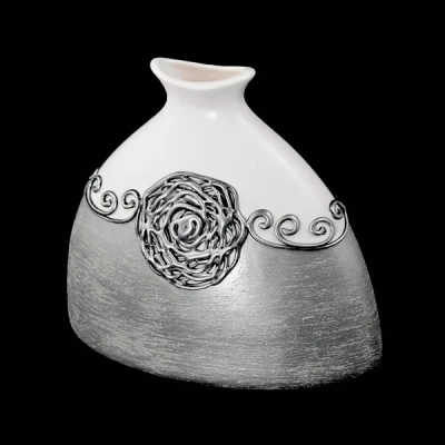 CER-WAZON KARAFKA *DECOR 1/2 RÓŻA BIALY* C-365-1/2R