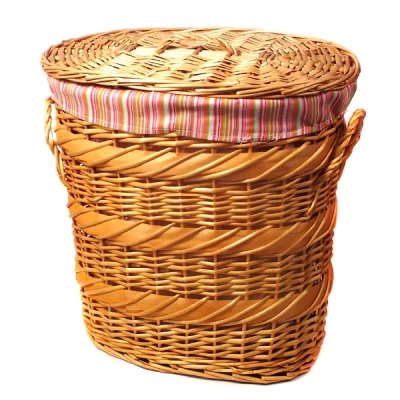 DM-KOSZ NA BIELIZNĘ OWAL Z/P ŚREDNI  QYA09819