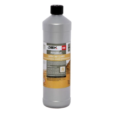 JAX-08 PROFESJONALNY PREPARAT DO CZYSZCZENIA UKŁADÓW SPIENIAJĄCYCH MLEKO *CAPPUCCINO CLEANER* 1L