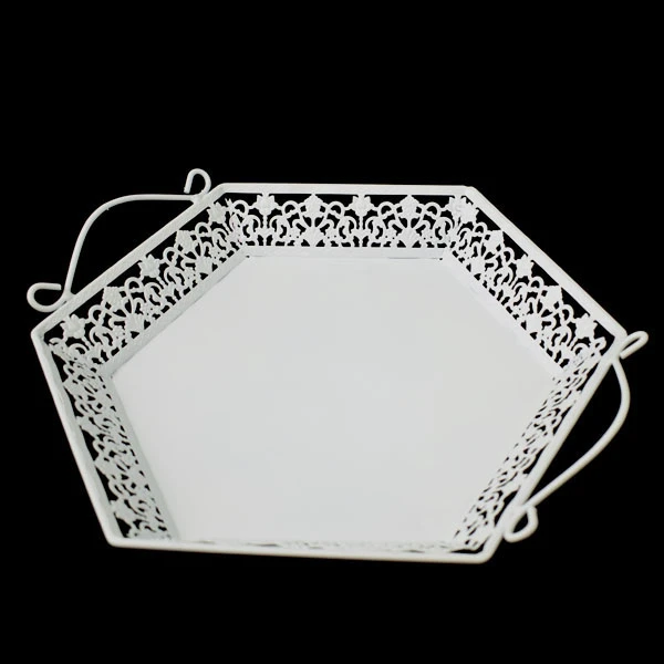 SZ-TACA DEKORACYJNA SZEŚCIOKĄTNA DUŻA 38 S162493