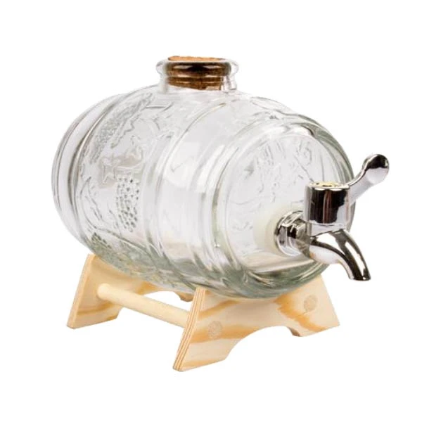 BIO-BECZUŁKA 1000ML SZKLANA Z KRANEM 635516