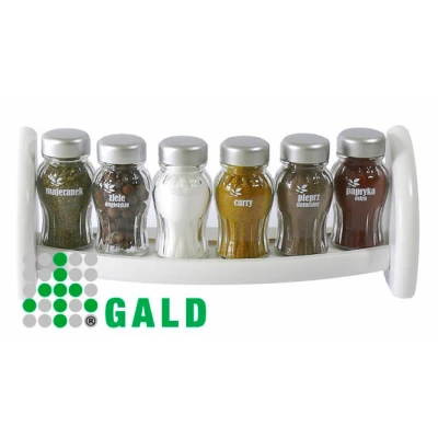 GALD-PÓŁKA STOJĄCO/WISZĄCA 6 *S* CHROM BIAŁY