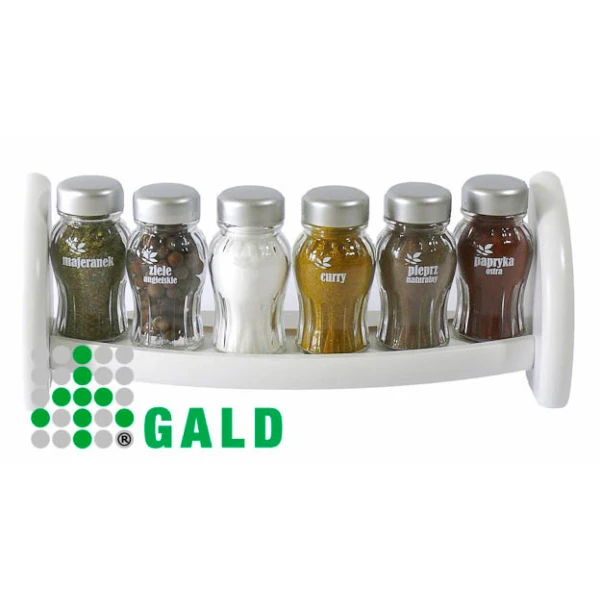 GALD-PÓŁKA STOJĄCO/WISZĄCA 6 *S* CHROM BIAŁY