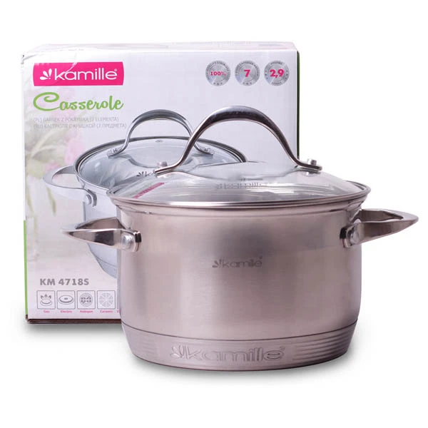 GARNEK 2,9L 18CM Z/P NIERDZEWNY 4718S