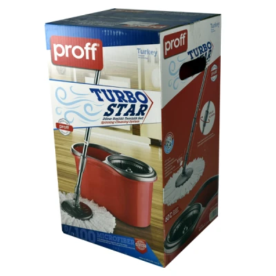 KONEX- TURBO STAR MOP ROTACYJNY CZERWONY *4020*