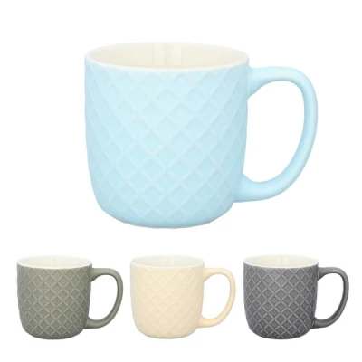 CH-KUBEK PORCELANOWY KARO 330ML 7452