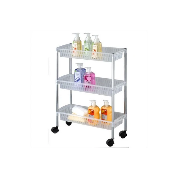 MX3057-REGAŁ NIERDZ. NA KÓŁKACH 3 PÓŁKOWY