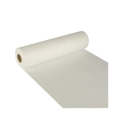 PAP-BIEŻNIK IMITUJĄCY TKANINĘ Z WŁÓKNINY *SC* 24MX40CM 84318 BIAŁY