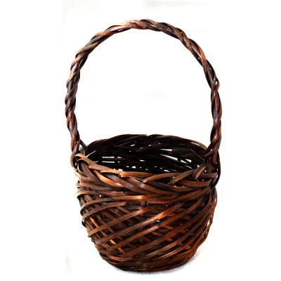 ORIS-KOSZYK WIKLINOWY TX2022-085 DUŻY BRĄZ
