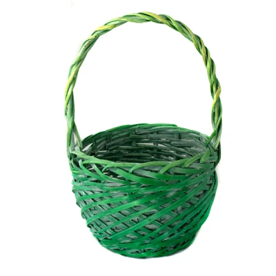 ORIS-KOSZYK WIKLINOWY TX2022-085 DUŻY ZIELONY
