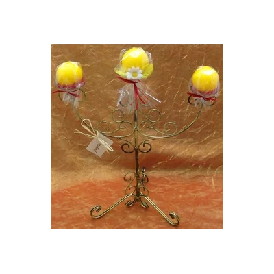 ŚWIECZNIK "3"+ŚWIECZKI 10-0480