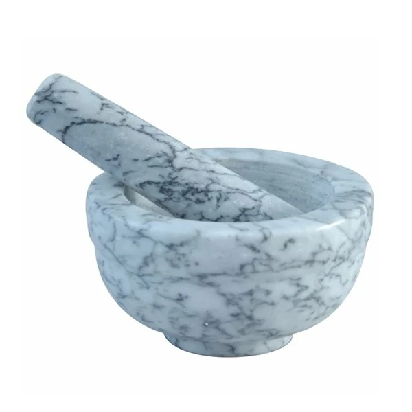 TAD-MOŹDZIERZ MARMUROWY 11,5X6,4CM SZARY XMMP11564Y