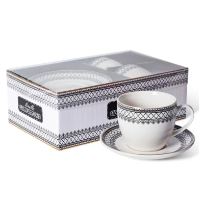 TOM-KPL. FILIŻANEK+SPODEK 2+2 250ML CR2-73