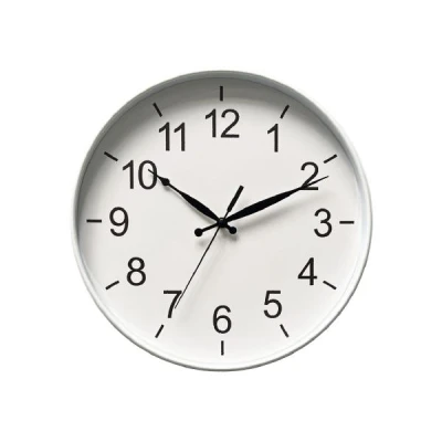 AS-ZEGAR ŚCIENNY 35CM BIAŁA TARCZA/BIAŁY