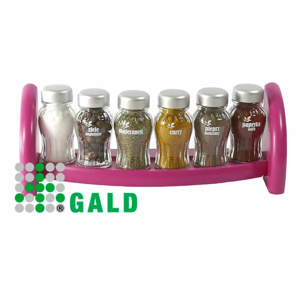 GALD-PÓŁKA STOJ/WISZ. 6 *S* CHROM FIOLETOWY