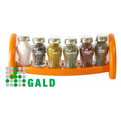 GALD-PÓŁKA STOJ/WISZ. 6 *S* CHROM POMARAŃCZ