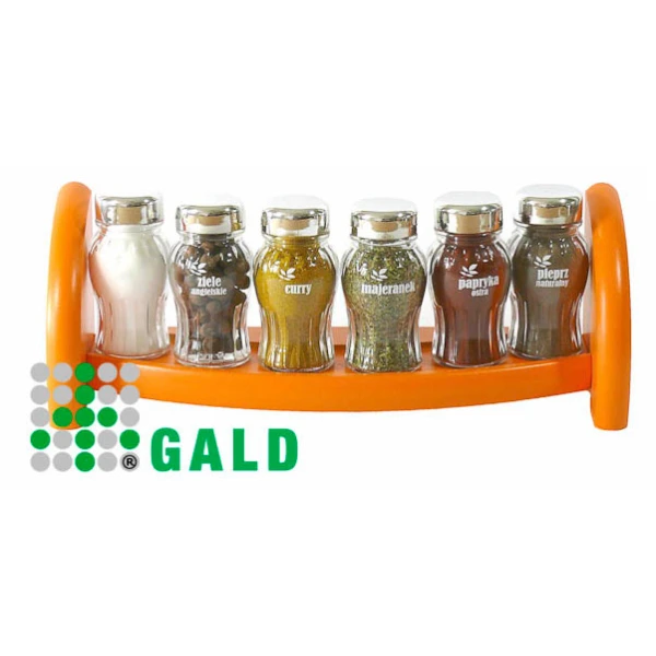 GALD-PÓŁKA STOJ/WISZ. 6 *S* CHROM POMARAŃCZ