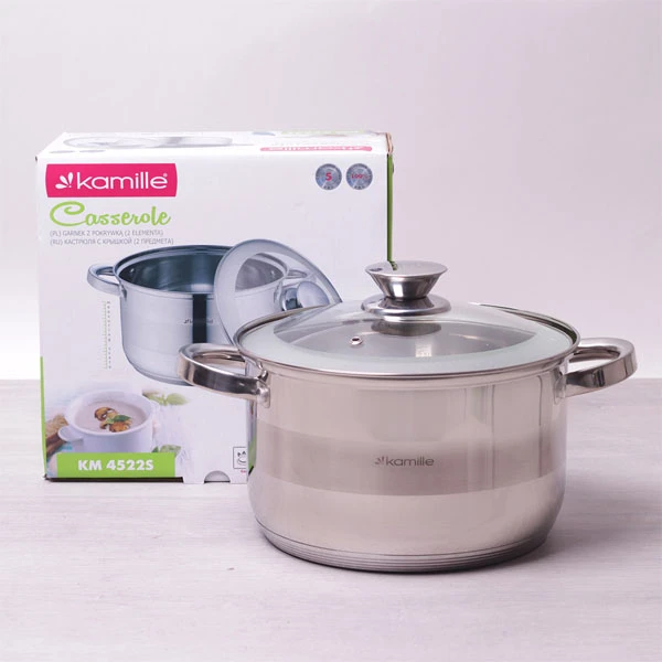 GARNEK 5,1L 22CM Z/P NIERDZEWNY 4522S