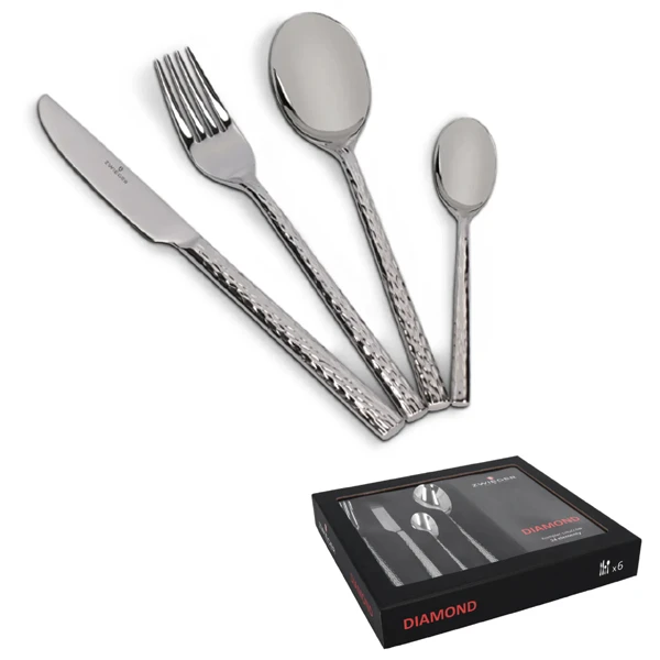 ZWIEGER-KPL. SZTUĆCÓW 24EL. W PUDELKU *DIAMOND*