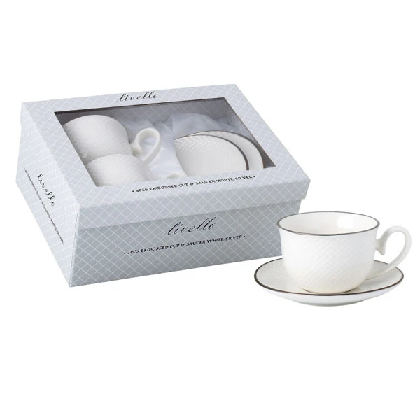 TOM-KPL. FILIŻANEK+SPODEK 2+2 250ML CR2-34