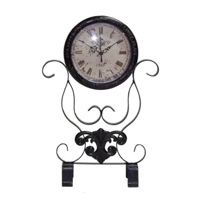 TOM-ZEGAR METALOWY 14.5X12X36CM AF739012