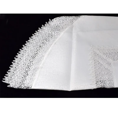 MESA-OBRUS GIPIURA *KOŁO 140* BIAŁY 288